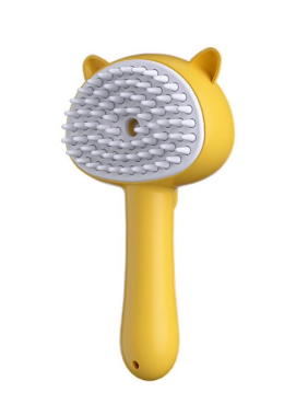 Lume Wear Rechargeable Steam Pet Grooming Brush with Release Button for Cats and Dogs a 3 In 1 Self Cleaning Deshedding Comb for Long and Short Hair. A USB C Steam Brush with Mist Function - Image 6