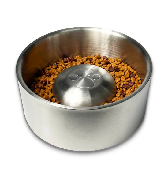 PawZen™ Premium Slow Feeder Bowl – Anti-Gulp Interactive Feeding Bowl for Dogs & Cats